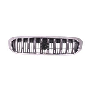 Grilles, Suzuki SX4 S Cross 2017 Onwards Front Bumper Grille, Black / Chrome, TUV Approved, 