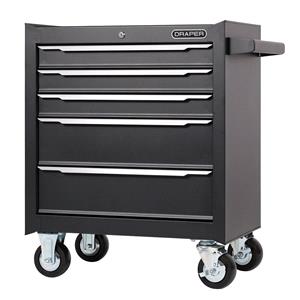 Tool Cabinets and Tool Chests, Draper 30754 Roller Tool Cabinet, 5 Drawer, 26", Draper