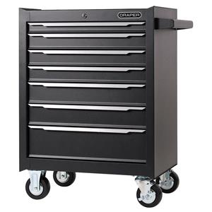 Tool Cabinets and Tool Chests, Draper 30755 Roller Tool Cabinet, 7 Drawer, 26", Draper