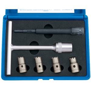Injector Tools, Draper Expert 30823 Diesel Injector Seat Cutter Set (6 Piece), Draper