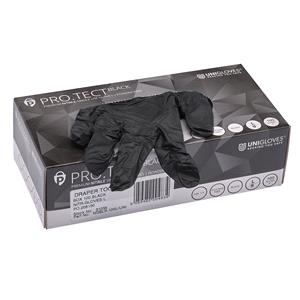 Gloves, Draper 31035 Nitrile Gloves, Large, Black (Pack of 100), Draper