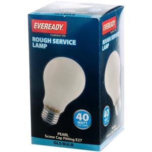 Light Bulbs, EVEREADY SCREW IN BULB E/READY 40WATT E27, 