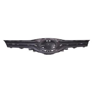 Grilles, Toyota Yaris 2014 2017 Front Bumper Grille, Matte Black, Supplied Without Painted or Chrome Trims, 