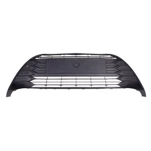 Grilles, Toyota Yaris 2017 2020 Front Bumper Grille, Centre, Grained, Matt Black, 