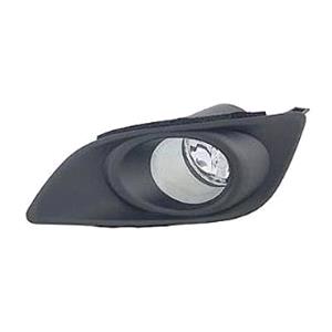 Lights, Left Front Fog Lamp (Supplied With Plastic Bezel, Takes H11 Bulb) for Toyota AVENSIS Saloon 2006 2009, 