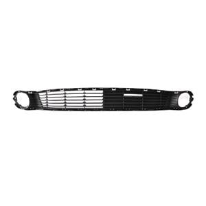 Grilles, Toyota Aygo 2015 Onwards Front Bumper Grille, Lower, Centre, With Holes For Fog Lamps, 