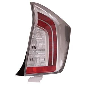 Lights, Right Rear Lamp (LED Type, Without Fog Light, For Japanese Import Models) for Toyota PRIUS C 2012 2016, 