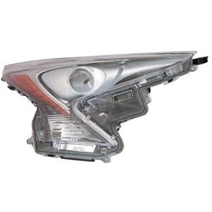 Lights, Right Headlamp (LED, Supplied With Motor) for Toyota PRIUS 2016 on, 
