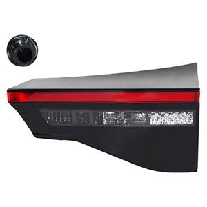 Lights, Right Rear Lamp (Inner, On Boot Lid, Standard Bulb Type, Luna Models, Supplied With Bulbholder, Original Equipment) for Toyota YARIS CROSS 2020 Onwards, 