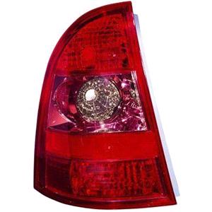 Lights, Left Rear Lamp (Halogen, Supplied Without Bulbholder, Estate Model, Original Equipment) for Toyota COROLLA Estate 2004 to 2007, 