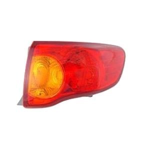 Lights, Right Rear Lamp (Saloon, Outer, On Quarter Panel) for Toyota COROLLA Saloon 2007 2010, 
