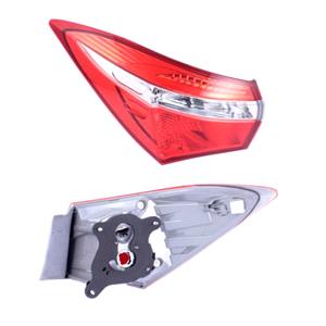 Lights, Left Rear Lamp (Outer, On Quarter Panel, Original Equipment) for Toyota COROLLA Saloon 2013 on, 