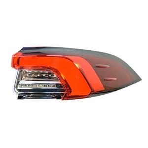 Lights, Right Rear Lamp (Outer, On Quarter Panel, Saloon Models Only, LED / Halogen, Supplied Without Bulbholder) for Toyota COROLLA Saloon 2019 on, 