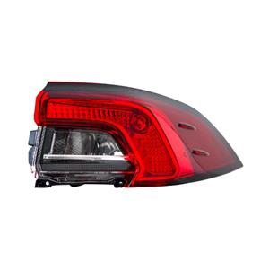 Lights, Right Rear Lamp (Outer On Quarter Panel, Saloon Models Only, LED / Halogen, Supplied With Bulbholder, Original Equipment) for Toyota COROLLA Saloon 2019 on, 