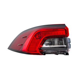 Lights, Left Rear Lamp (Outer On Quarter Panel, Saloon Models Only, LED / Halogen, Supplied With Bulbholder, Original Equipment) for Toyota COROLLA Saloon 2019 on, 