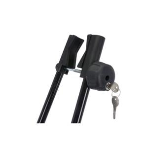 Peruzzo Top Bike Black Roof Mounted Bike Rack (Frame Holder) for 1 Bike