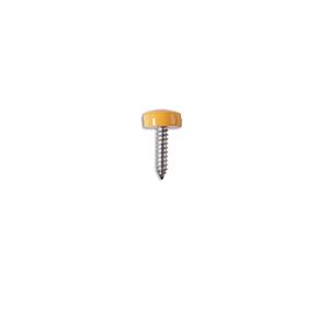 Maintenance, Connect 31539 Number Plate Screws   Yellow   No.8 x 3 4in.   Pack Of 100, CONNECT