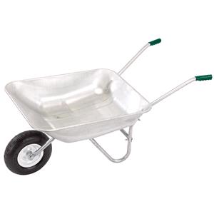 Waste Collection, Composting and Tidying, Draper 31619 Galvanised Wheelbarrow (65L), Draper