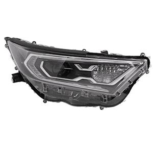 Lights, Right Headlamp (Full LED, Supplied With Motor, Supplied Without LED Control Modules) for Toyota RAV 4 V 2019 on, 