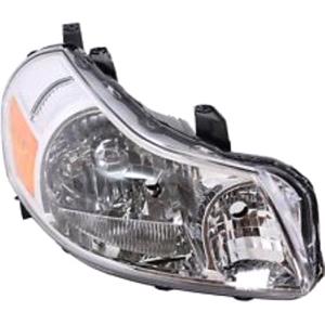 Lights, Right Headlamp (Halogen, Takes H4 Bulb) for Suzuki SX4 2006 on, 