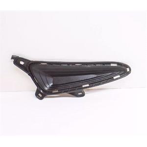 Grilles, Toyota C HR 2017 2019 RH (Drivers Side) Front Bumper Grille, Grained, Matt Black, 