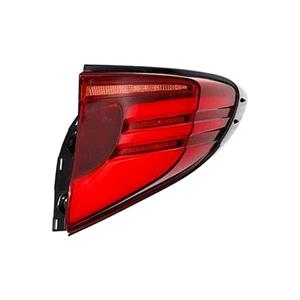 Lights, Right Rear Lamp (Outer, On Quarter Panel, LED, Original Equipment) for Toyota C HR VAN 2019 to 2023, 
