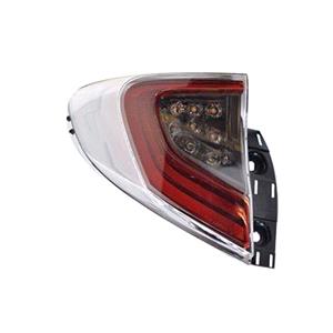 Lights, Left Rear Lamp (Outer, In Quarter Panel, LED Type) for Toyota CH R 2016 on, 