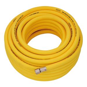 Air Hoses, Draper 31732 High Visibility Hybrid Air Hose, 20m x 10mm, 1/4" BSP, Yellow, Draper
