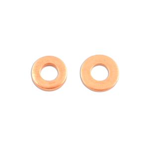 Nuts, Bolts and Washers, Connect 31745 Copper Washers   Injection   13.85mm x 7.3mm x 1.4mm   Pack Of 50, CONNECT