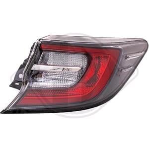 Lights, Right Rear Lamp (Outer, On Quarter Panel, LED, Hatchback Models Only) for Toyota COROLLA 2019 on, 
