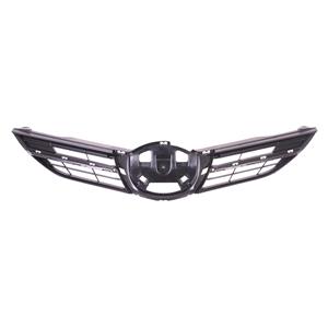 Grilles, Toyota Auris 2013 2015 Front Bumper Grille, Matte Black, Supplied Without Chrome Trims or Painted Moulding, 