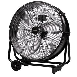 Fans, Draper 31850 230V Industrial Drum Fan, 24"/590mm, 120W, Draper
