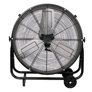 Fans, Draper 31851 230V Industrial Drum Fan, 24"/590mm, 330W, Draper
