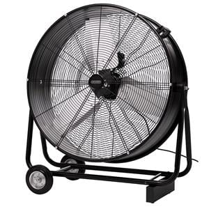 Fans, Draper 31852 230V Industrial Drum Fan, 30"/762mm, 300W, Draper