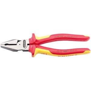 VDE Pliers, Knipex 31861 VDE Fully Insulated High Leverage Combination Pliers (200mm), Knipex