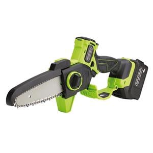 Hedge Cutters, Draper 31872 18V Brushless Mini Pruner Saw, 1 x 4.0Ah Battery, 1 x Charger, Draper