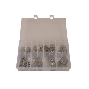 Nuts, Bolts and Washers, Connect 31896 Aluminium Washers   Assorted   Box 260, CONNECT