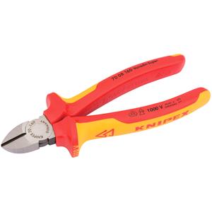 VDE Pliers, Knipex 31926 VDE Fully Insulated Diagonal Side Cutters (160mm), Knipex