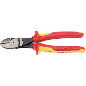 VDE Pliers, Knipex 31929 VDE Fully Insulated High Leverage Diagonal Side Cutters (200mm), Knipex