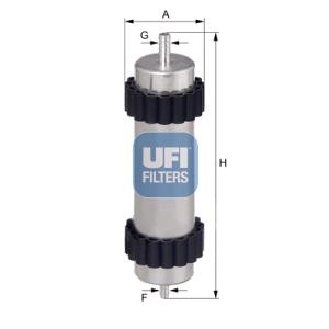 Fuel Filters, UFI Fuel Filter   3194600, UFI