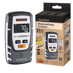 Testers, Draper 31947 Laserliner MoistureFinder Compact   Material Moisture Measuring Device, Draper