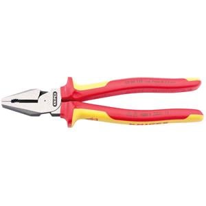 VDE Pliers, Knipex 32018 VDE Fully InsulatedHigh Leverage Combination Pliers (225mm), Knipex