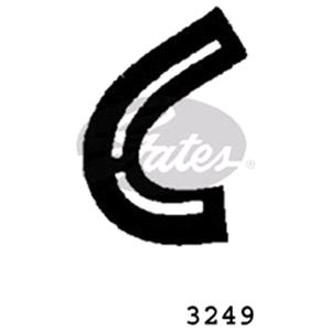 Radiator Hoses, Gates Radiator Hose   3249A, Gates