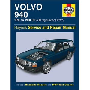 Haynes DIY Workshop Manuals, Haynes Volvo 940 Petrol (90   96) H to N Reg, Haynes