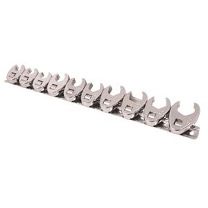 Spanners and Adjustable Wrenches, LASER 3282 Wrench Set   Crows Foot   10 Piece, LASER