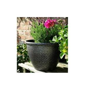 Flower Pots and Hanging Baskets, CROMARTY PLANTER ANTIQ SILVER 36CM ZG 3S, 