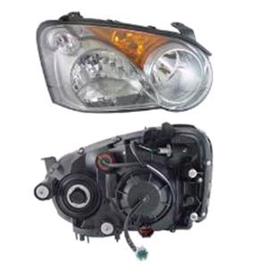 Lights, Right Headlamp (Halogen, Takes H1 / HB3 Bulbs, Without Load Level Adjustment) for Subaru IMPREZA Estate 2003 2006, 