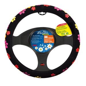Steering Wheel Covers, Blossom, TPE steering wheel cover   M   O 37 39 cm, Lampa