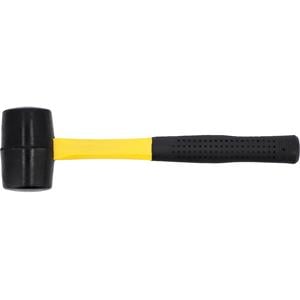 Mallets, RUBBER MALLET FIBREGLASS HANDLE 370G, VOREL