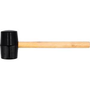Mallets, RUBBER MALLET WOODEN HANDLE, 